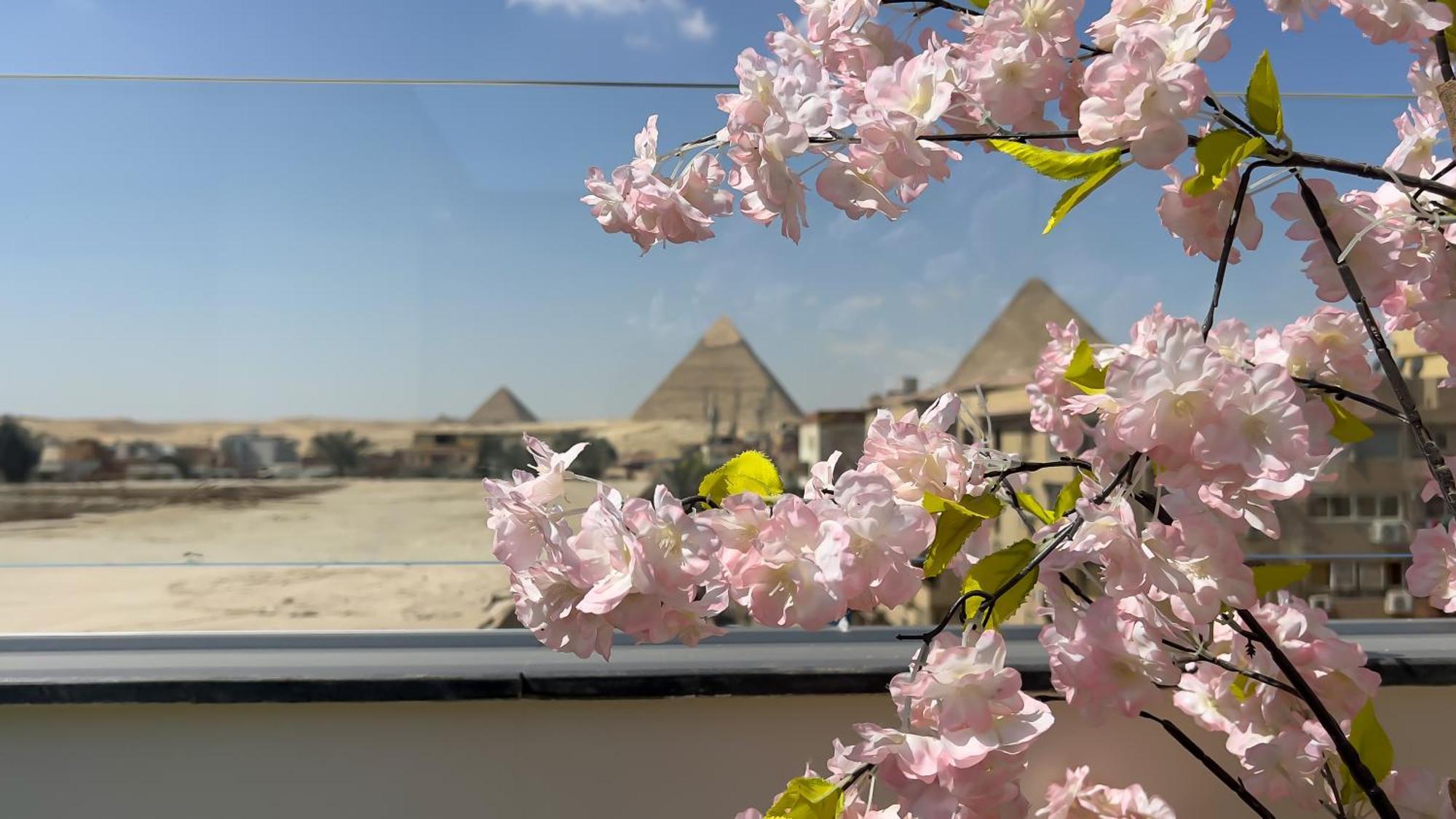Rizk Pyramids View Hotel Kafret el-Gabal 外观 照片